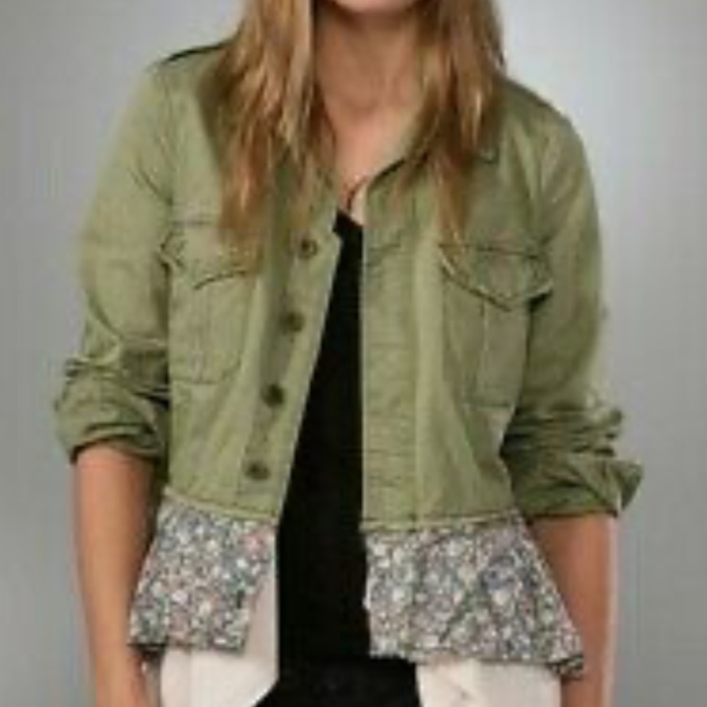 Free People Sergeant Ruffle Jacket - Picture 10 of 10